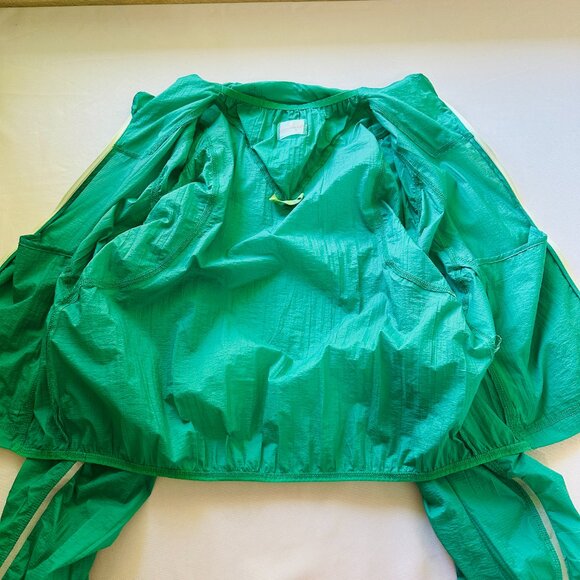Free People Movement Great Escape Run Windbreaker Jacket Women's Small Green Run - Picture 7 of 14